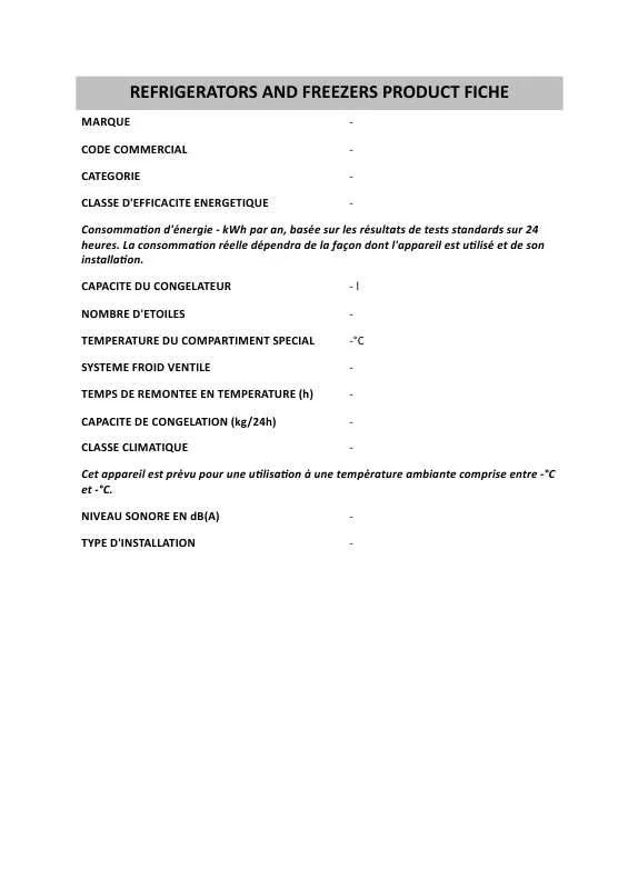 Mode d'emploi WHIRLPOOL PLC215A-E