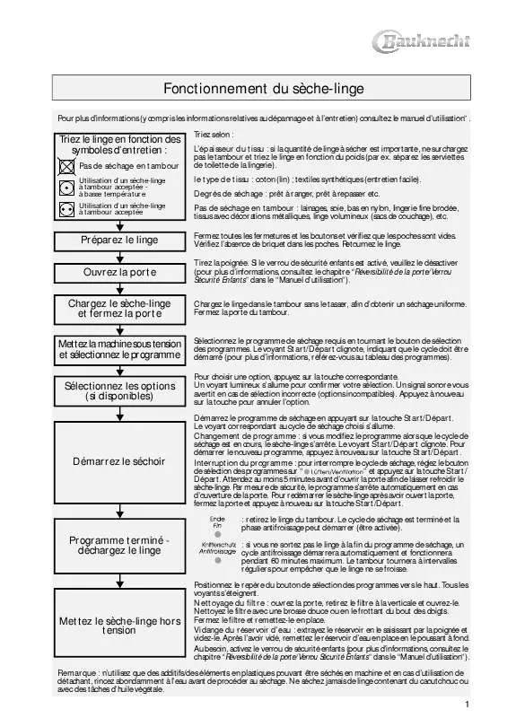 Mode d'emploi WHIRLPOOL TRK 9960