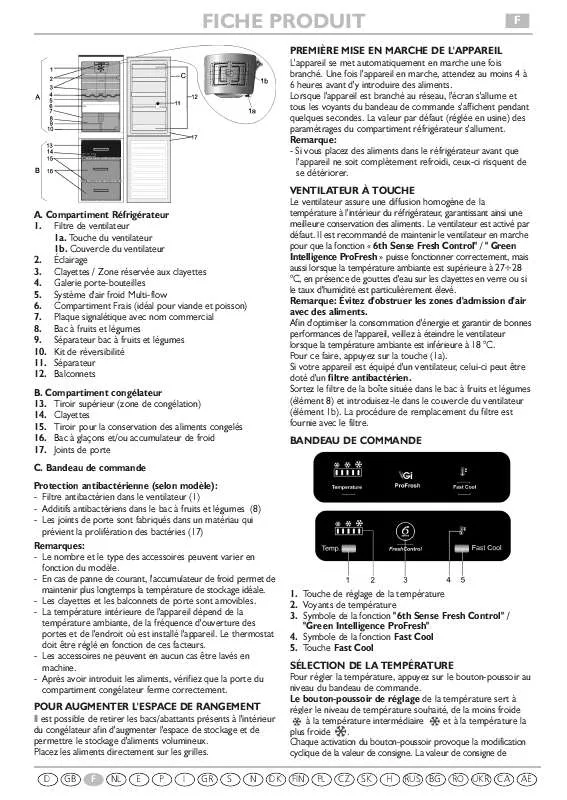 Mode d'emploi WHIRLPOOL WBE33752 NFC IX