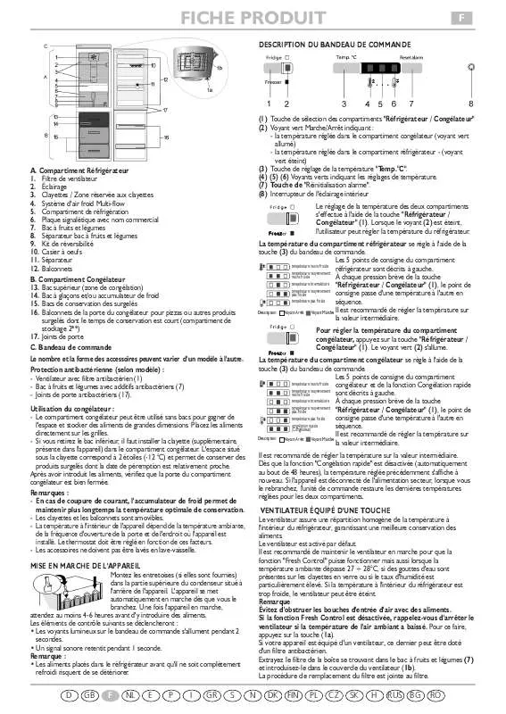 Mode d'emploi WHIRLPOOL WBE3433 A DFCX