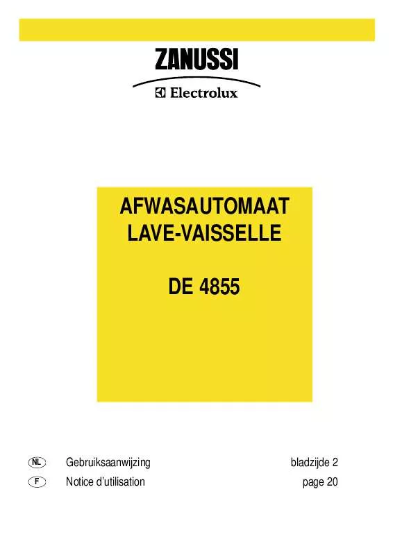 Mode d'emploi ZANUSSI DE4855