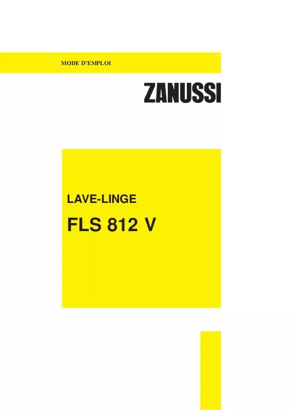 Mode d'emploi ZANUSSI FLS812V