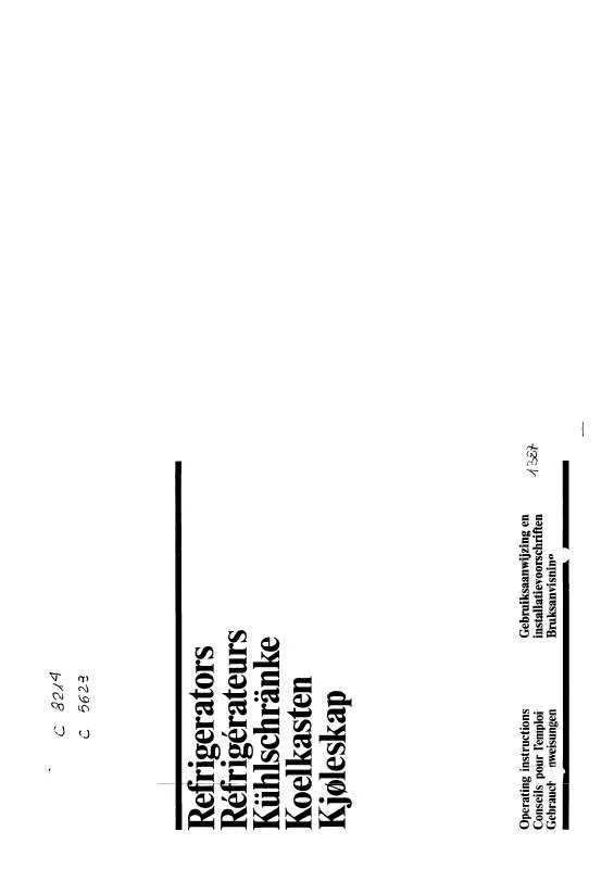 Mode d'emploi ZANUSSI Z622/6D