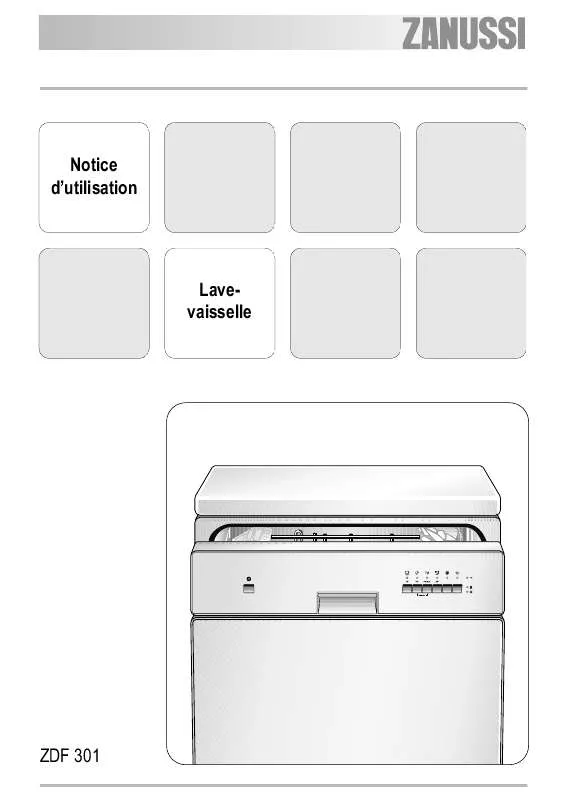 Mode d'emploi ZANUSSI ZDF301