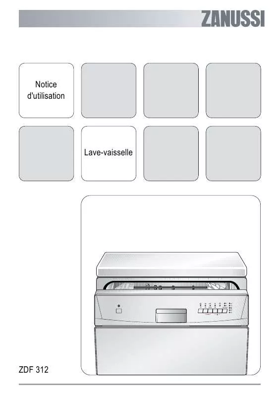 Mode d'emploi ZANUSSI ZDF312S