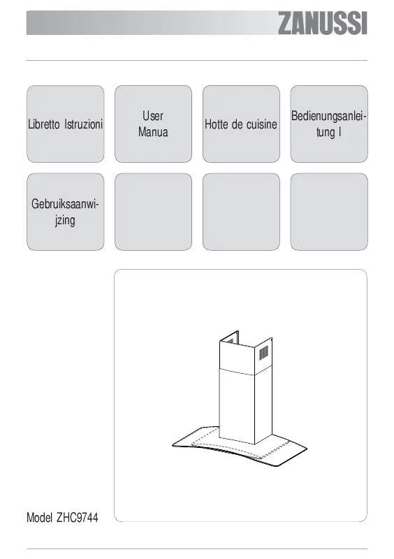 Mode d'emploi ZANUSSI ZHC9744X