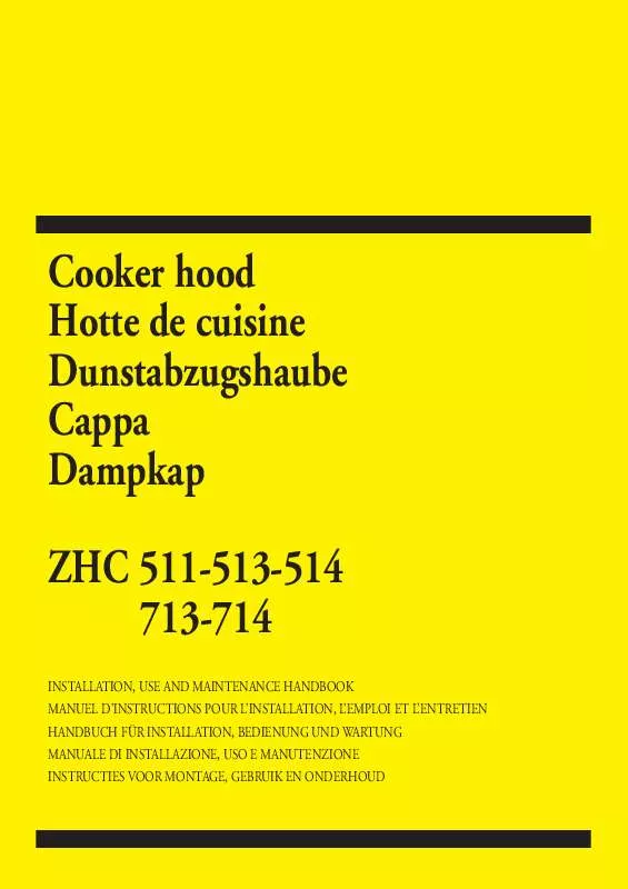 Mode d'emploi ZANUSSI ZHG511G