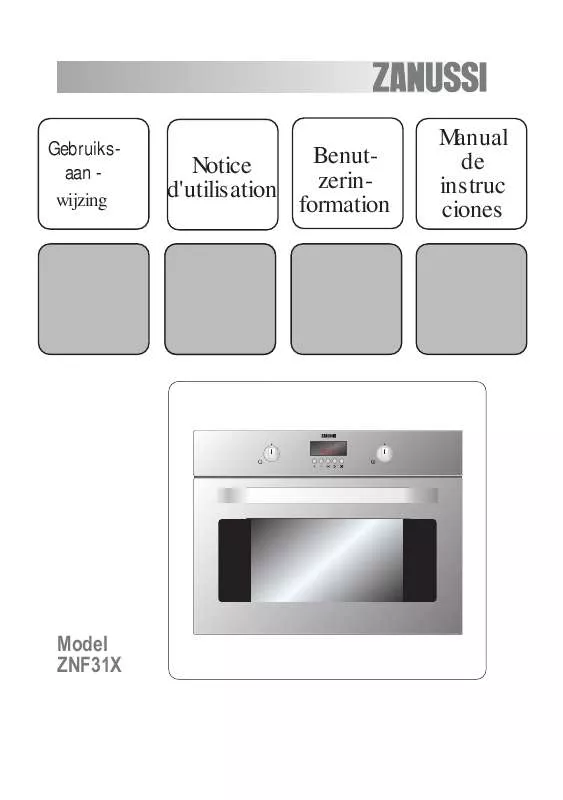 Mode d'emploi ZANUSSI ZNF31X