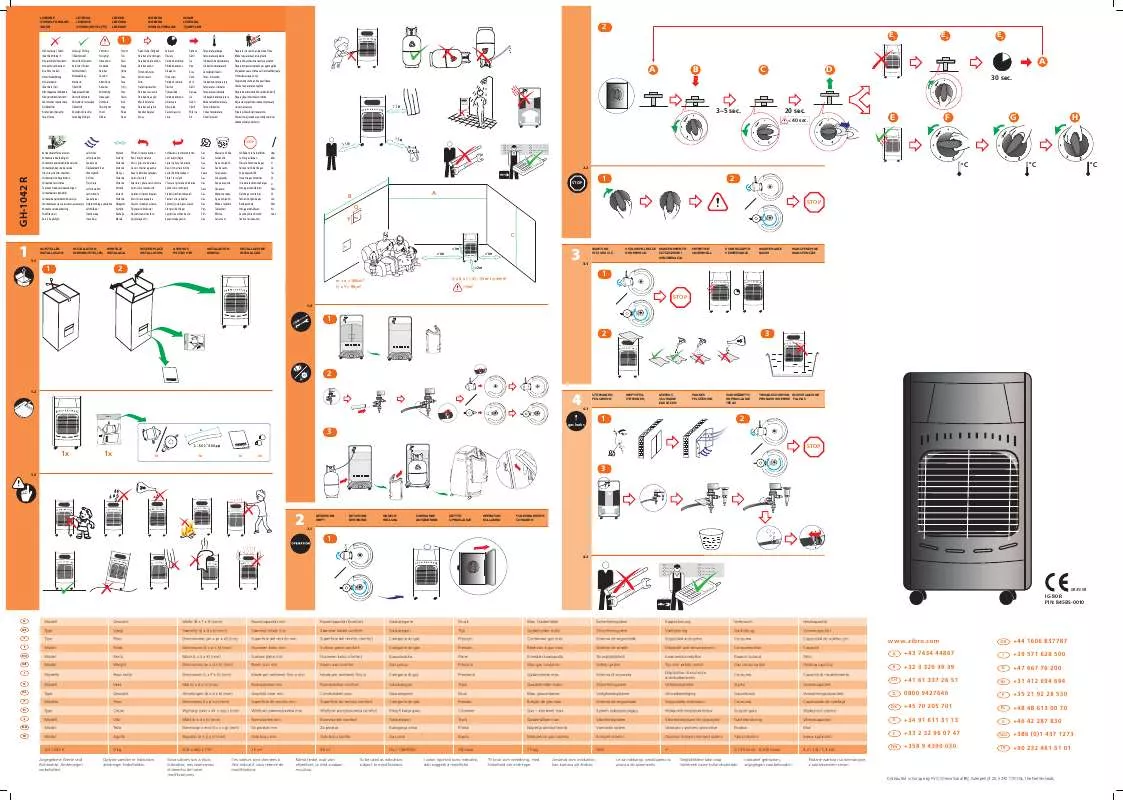 Mode d'emploi ZIBRO GH-1042R