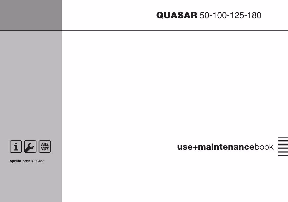 Mode d'emploi ZIBRO QUASAR 125