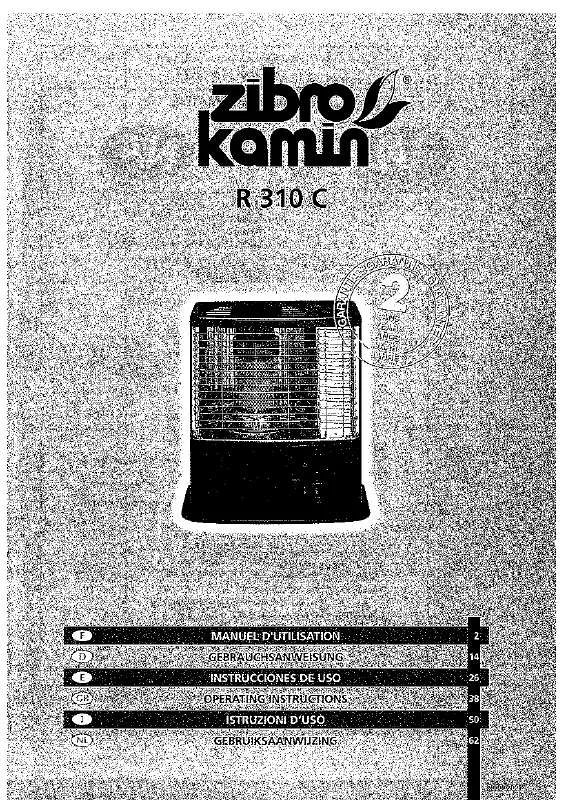 Mode d'emploi ZIBRO R310C